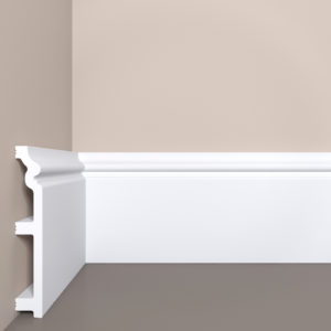 Напольный плинтус Bello Deco XPS П9 140x22 мм